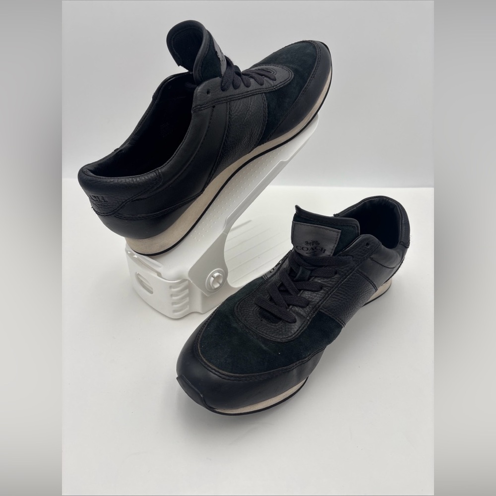 Coach Men's‎ Black and White Sneakers